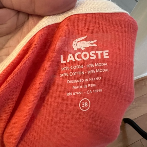 Lacoste blouse - Picture 6 of 6